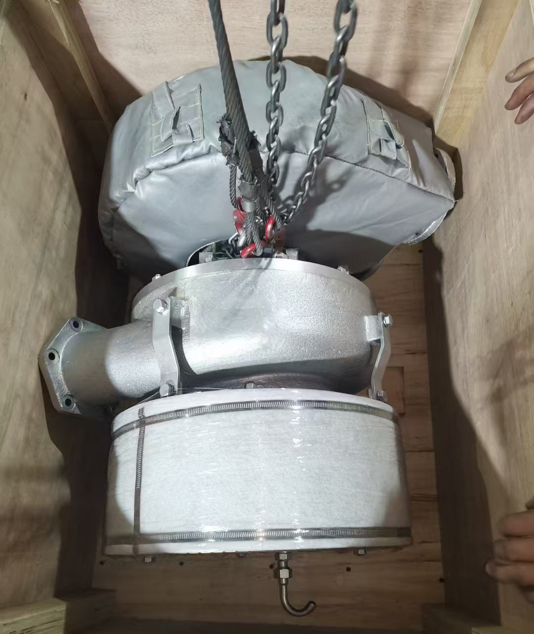 MET18SRC Marine turbo exhaust gas Turbocharger with spare parts (1)