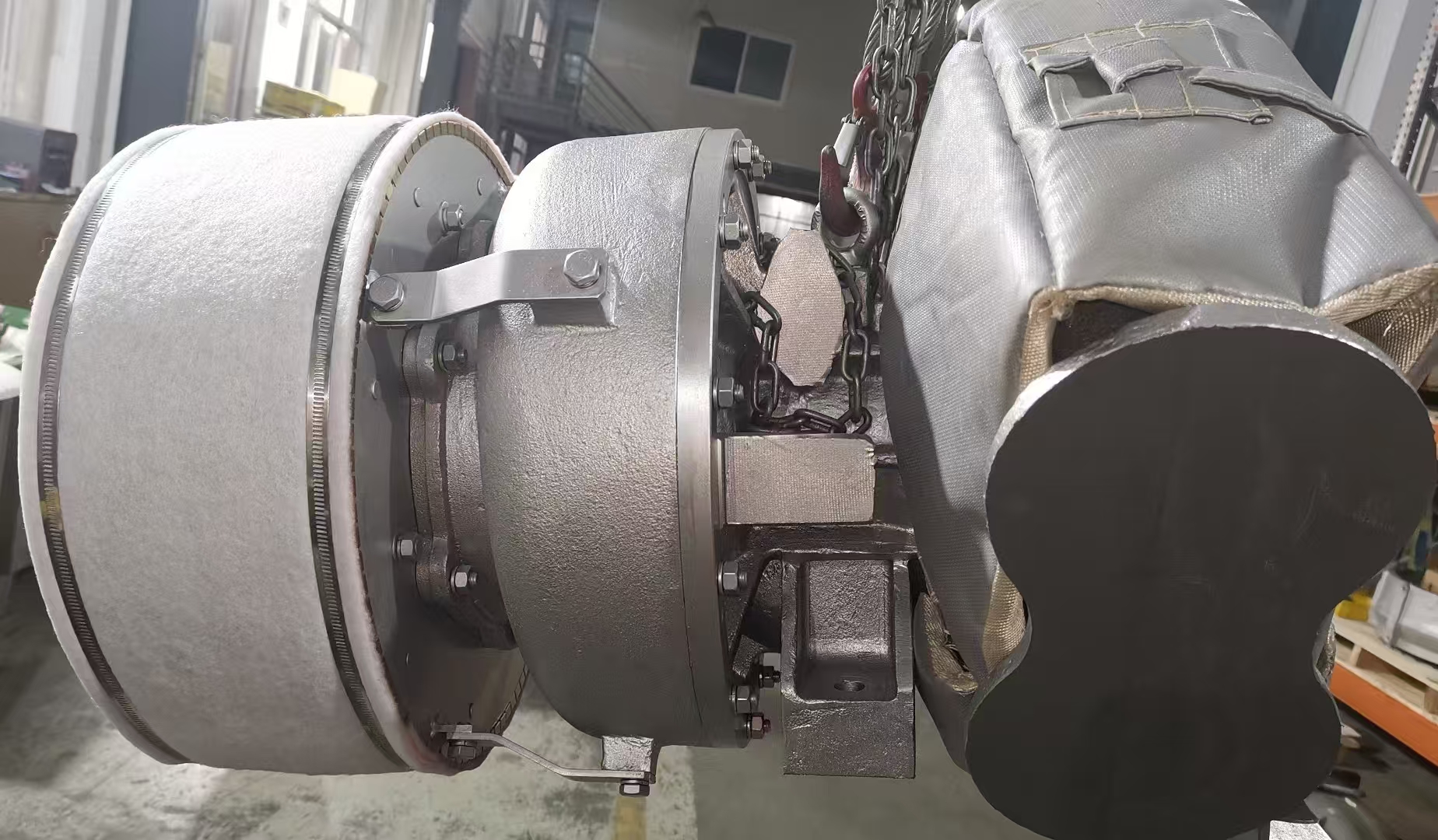 MET18SRC Marine turbo exhaust gas Turbocharger with spare parts (2)
