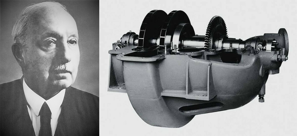 Mr.-Alfred-B&uuml;chi-&-the-first-turbocharger-prototype(1)