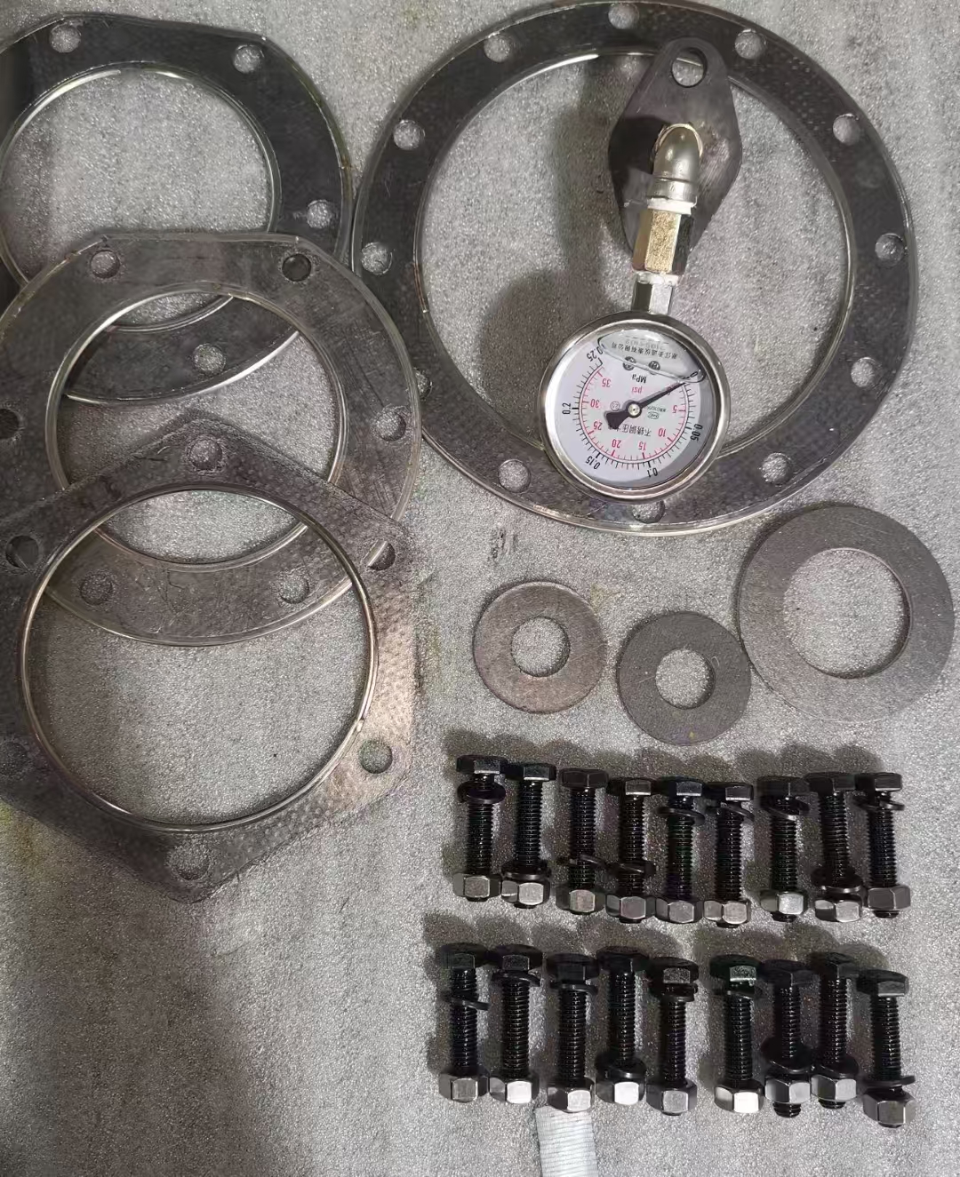 Marine turbo MET18SRC exhaust gas Turbocharger with spare parts
