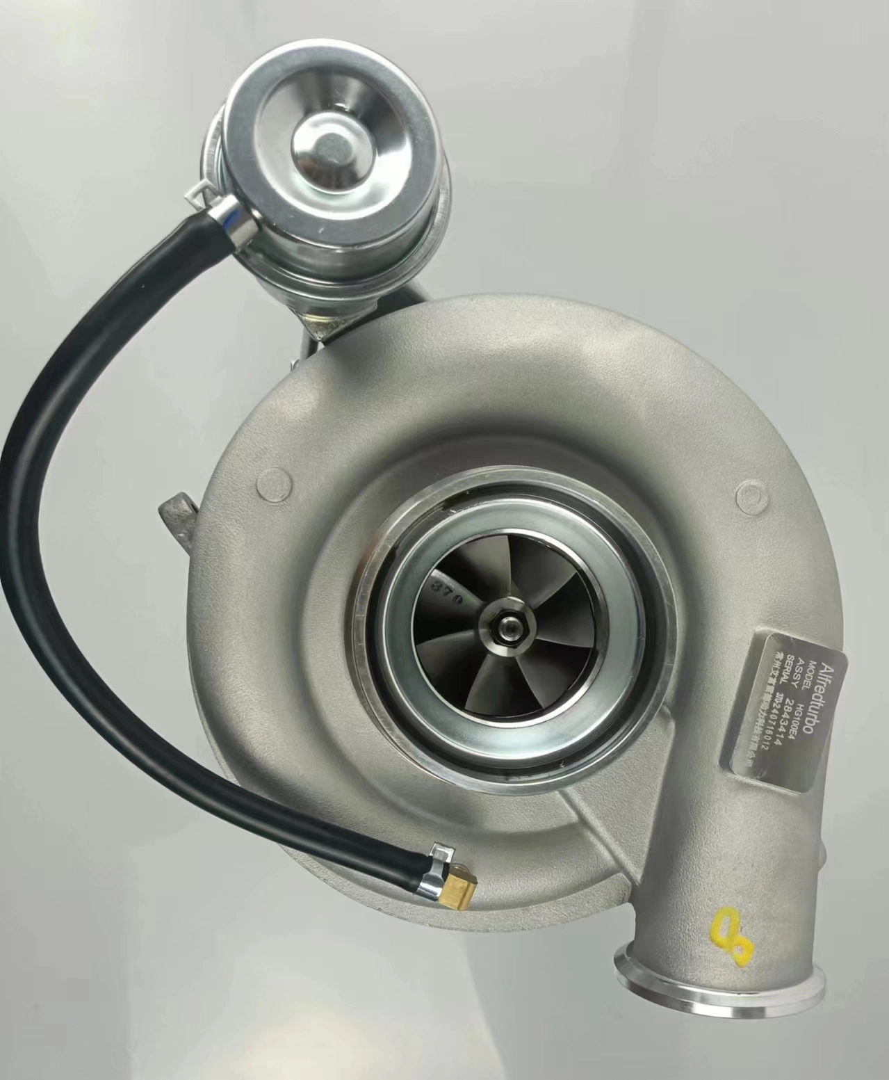 Alfredturbo Turbocharger Model HG100E4 Part Number 2843414 for Xi 'an Cummins ISM11